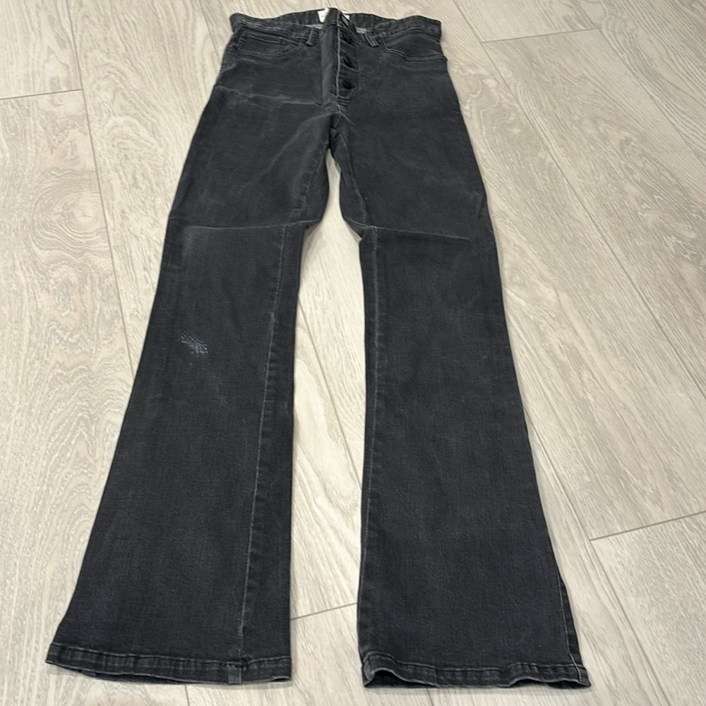 Charlotte Brody Jeans sz 27 flare black high waisted​​​​